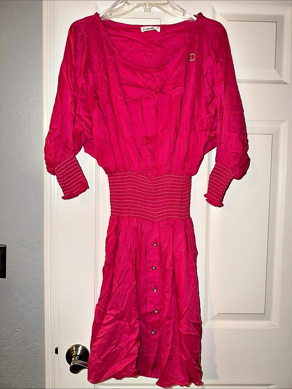 V. by Paris Valtaderos Dress in Pink Size Small